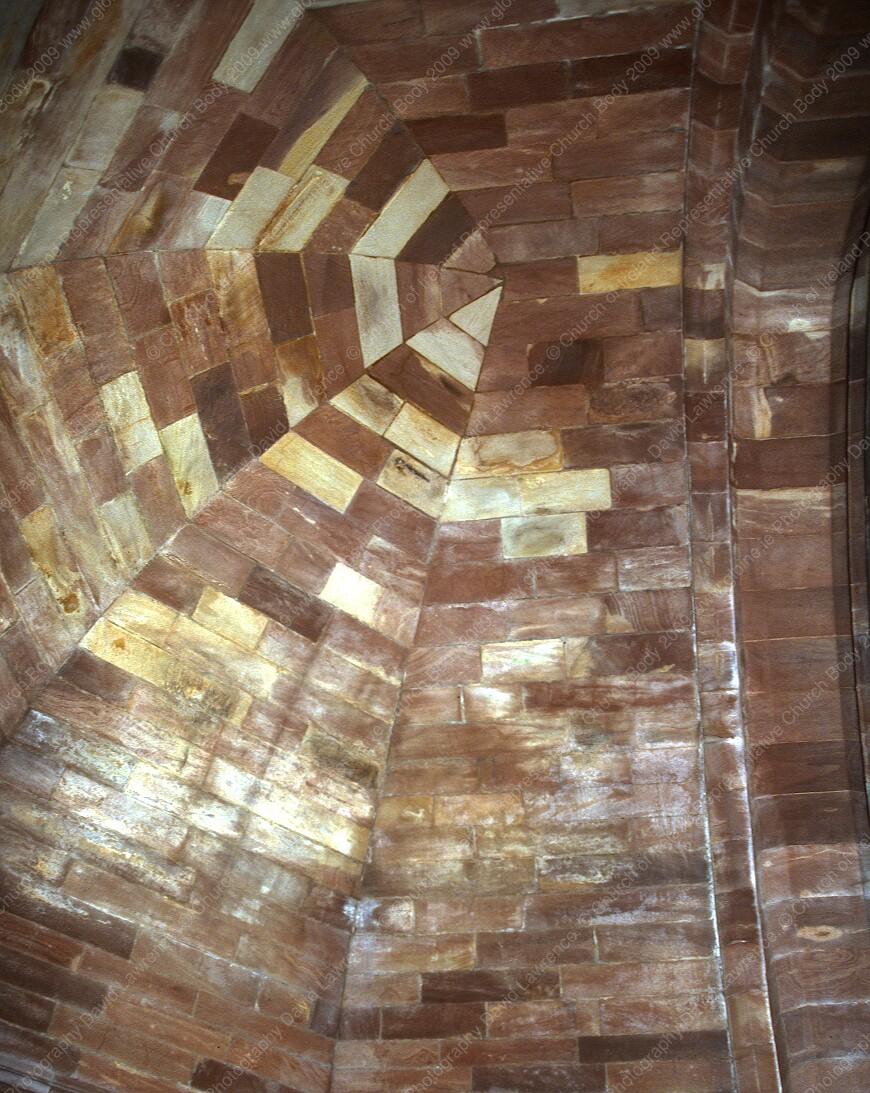 C003 - Stone-vaulted apse roof