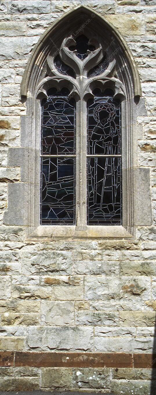C003 - Fifteenth-century window-opening with carved foliate details