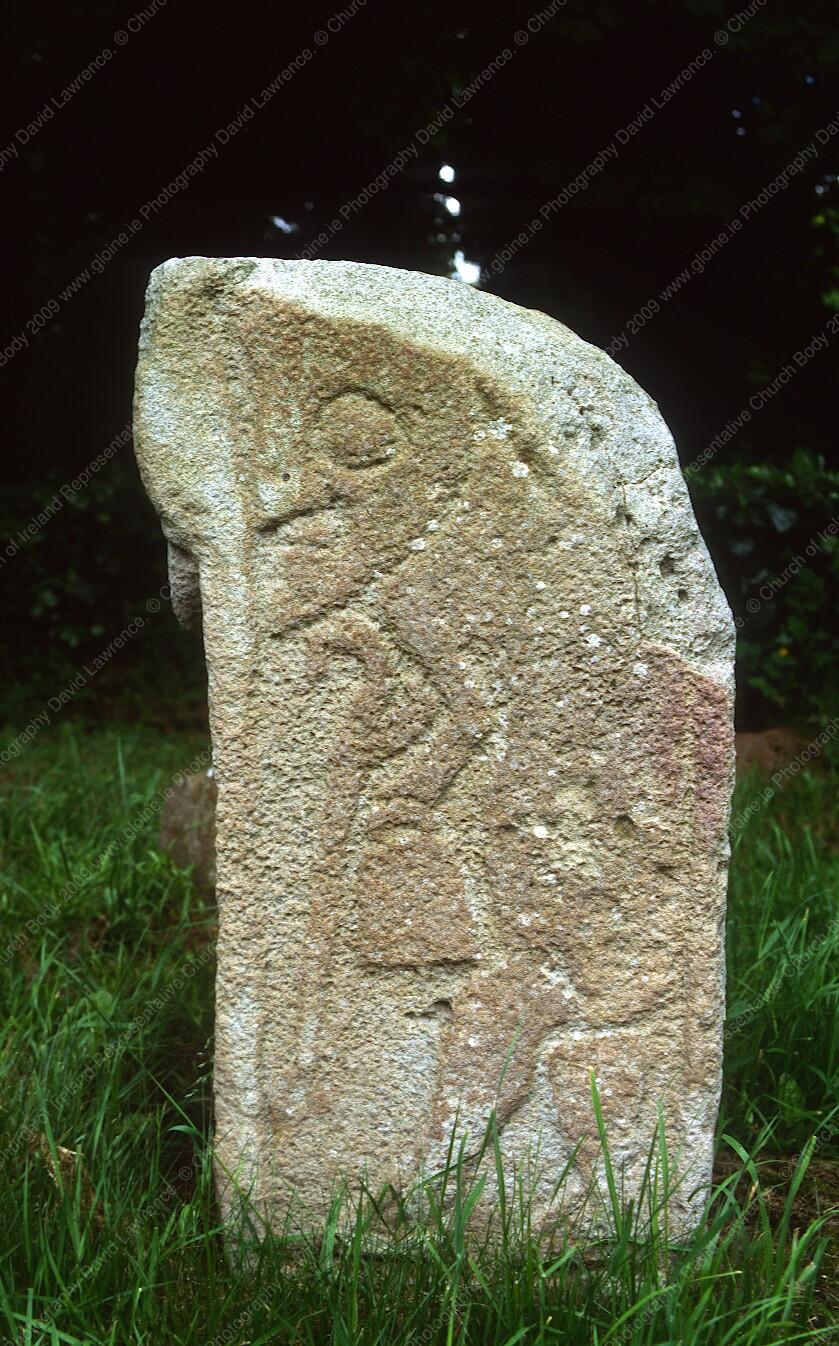 C002 - Early Christian stone-carving in graveyard