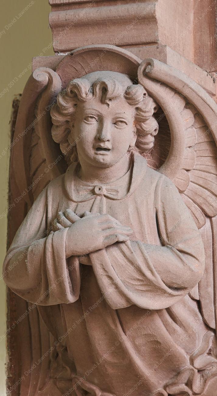 C002 - Carved impost in chancel