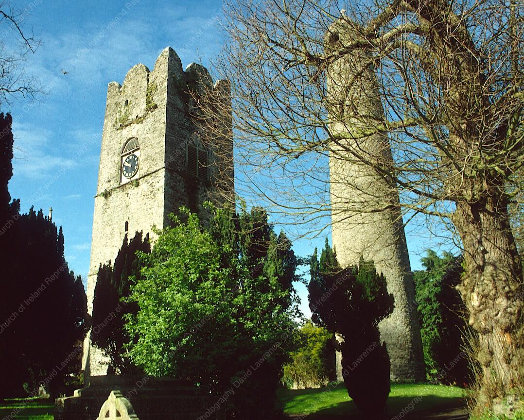 Swords, St Columba Gloine Stained glass in the Church of Ireland