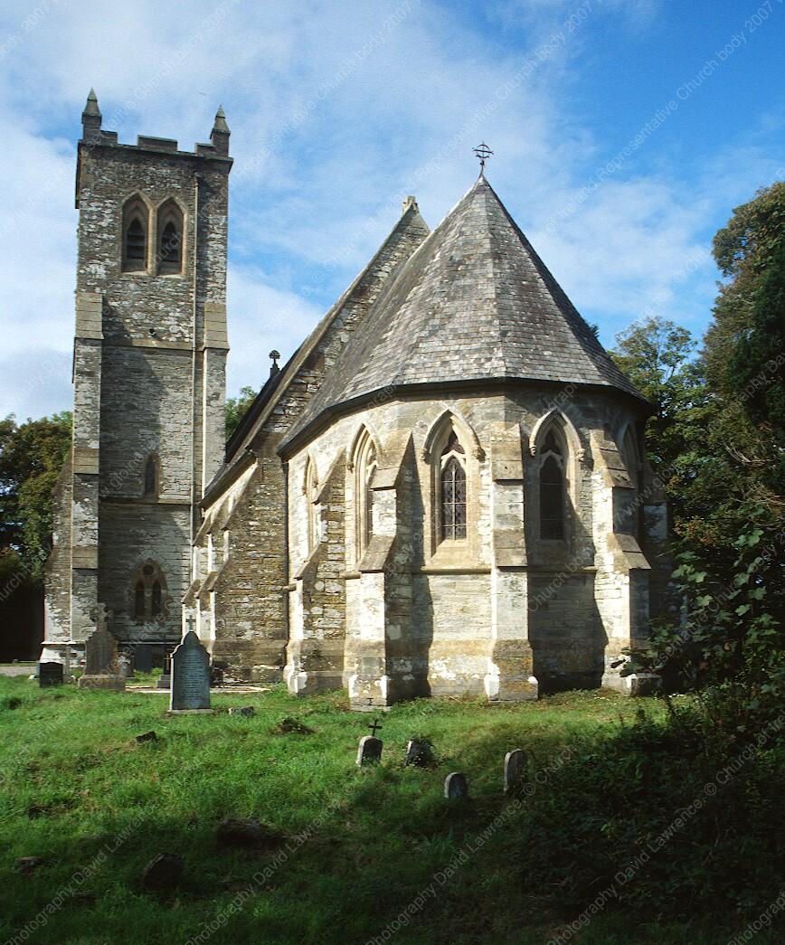 C002 - Chancel apse from east