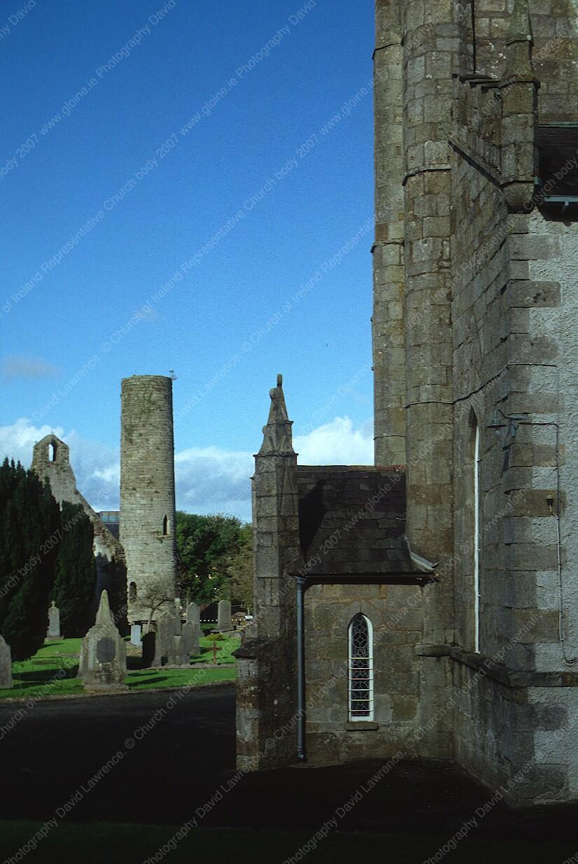 C002 - West door and round tower